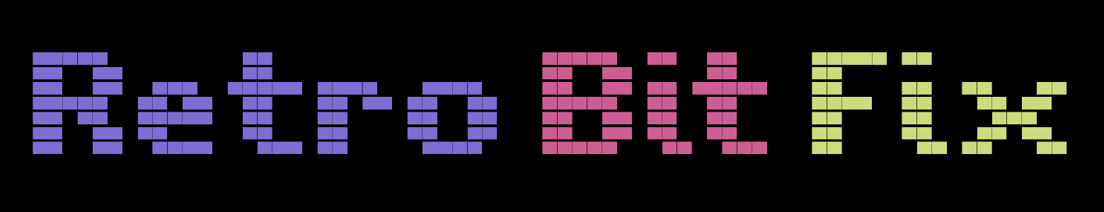 Retro Bit Fix logo header